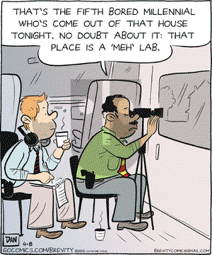 Brevity on Wednesday April 8, 2015 Comic Strip