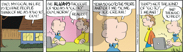 Drabble on Friday June 10, 2016 Comic Strip