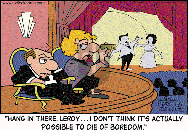 The Lockhorns on Thursday May 1, 2025 Comic Strip