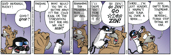 Get Fuzzy on Monday June 24, 2013 Comic Strip