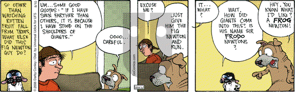 Get Fuzzy on Wednesday August 10, 2016 Comic Strip