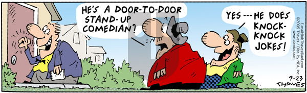 Frank and Ernest - Friday September 23, 2005 Comic Strip