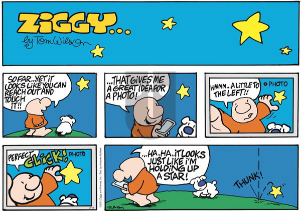 Ziggy on Sunday February 14, 2021 Comic Strip