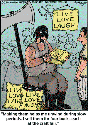 Close to Home on Saturday July 23, 2016 Comic Strip