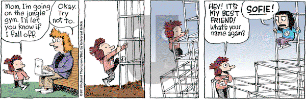 Cul de Sac - Saturday May 7, 2016 Comic Strip