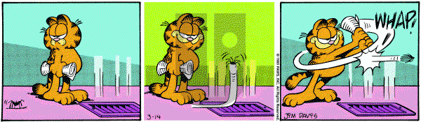 Garfield on Tuesday March 14, 1989 Comic Strip