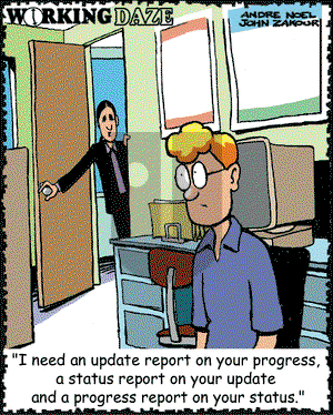 Working Daze - Monday May 6, 2002 Comic Strip