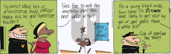 The Knight Life on Monday December 15, 2014 Comic Strip