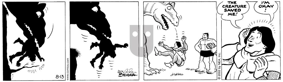 Alley Oop - Tuesday August 13, 2002 Comic Strip