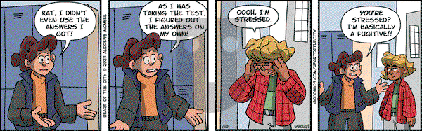 Heart of the City - Thursday December 21, 2023 Comic Strip