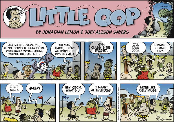 Alley Oop on Sunday October 27, 2019 Comic Strip