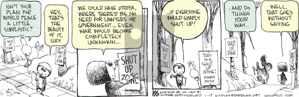 Non Sequitur - Thursday January 17, 2008 Comic Strip