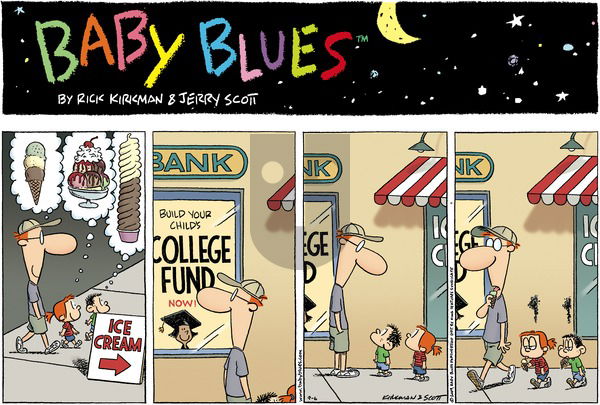 Baby Blues on Sunday September 6, 2009 Comic Strip