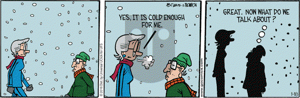Grand Avenue on Monday January 18, 2016 Comic Strip