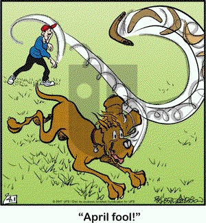 Marmaduke on Saturday April 1, 2017 Comic Strip