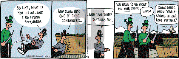 Overboard on Tuesday April 16, 2013 Comic Strip