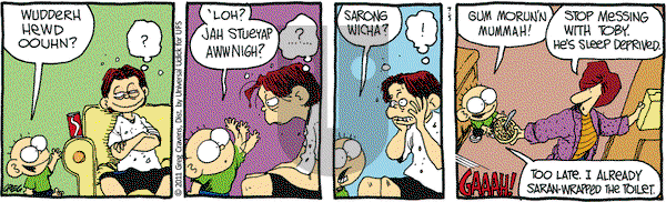 The Buckets on Tuesday July 5, 2011 Comic Strip