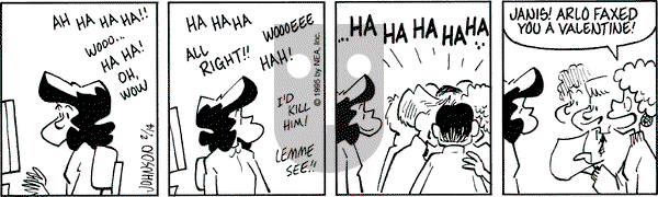 Arlo and Janis on Monday March 27, 1995 Comic Strip