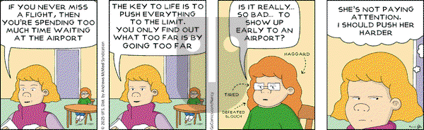 Nancy on Monday April 21, 2025 Comic Strip