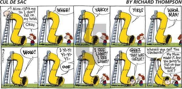 Cul de Sac on Sunday October 22, 2017 Comic Strip