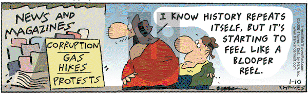 Frank and Ernest on Tuesday January 10, 2006 Comic Strip