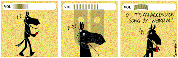 Dark Side of the Horse - Friday August 8, 2014 Comic Strip