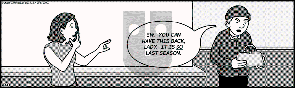 F Minus on Thursday August 14, 2008 Comic Strip