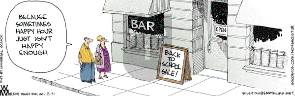 Non Sequitur - Wednesday August 31, 2016 Comic Strip