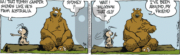 The Grizzwells on Wednesday September 19, 2018 Comic Strip