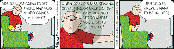The Born Loser on Monday August 15, 2016 Comic Strip