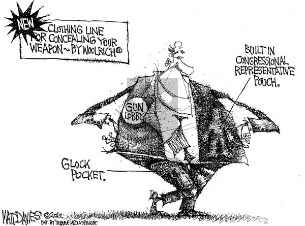 Matt Davies on Thursday April 26, 2012 Comic Strip
