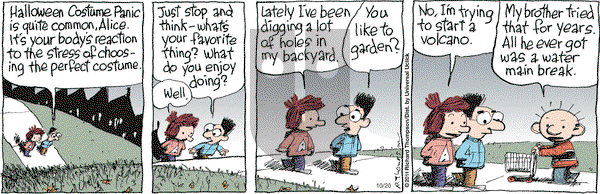Cul de Sac on Thursday October 20, 2016 Comic Strip