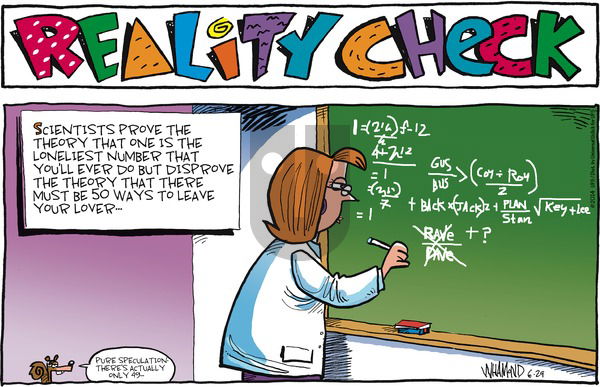 Reality Check on Sunday June 29, 2014 Comic Strip