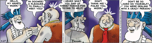 Alley Oop on Monday May 27, 2013 Comic Strip