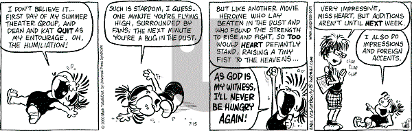 Heart of the City on Saturday July 15, 2000 Comic Strip