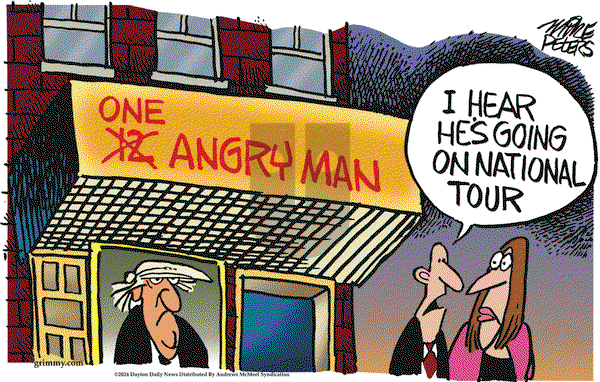 Mike Peters on Tuesday June 4, 2024 Comic Strip