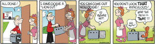 Drabble on Tuesday March 11, 2014 Comic Strip