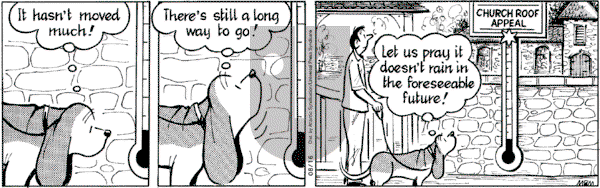 Fred Basset on Tuesday August 16, 2005 Comic Strip