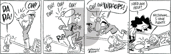 Baby Blues on Monday December 6, 1993 Comic Strip