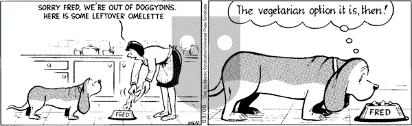 Fred Basset on Thursday March 6, 2008 Comic Strip