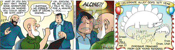 Alley Oop on Friday February 27, 2009 Comic Strip