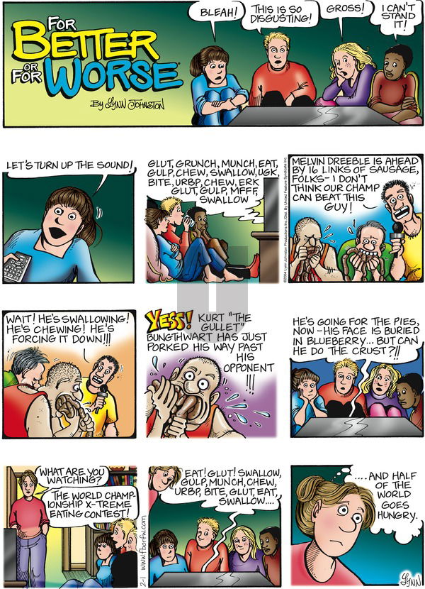 For Better or For Worse on Sunday February 1, 2004 Comic Strip