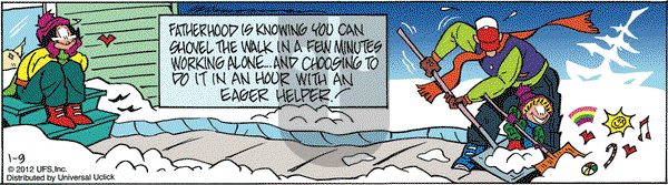 Rose is Rose on Monday January 9, 2012 Comic Strip