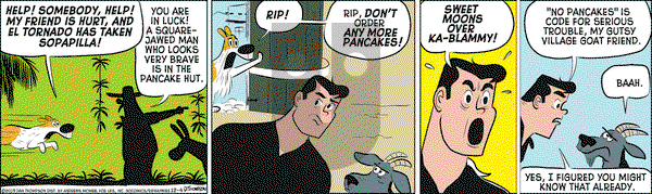 Rip Haywire on Wednesday December 4, 2019 Comic Strip