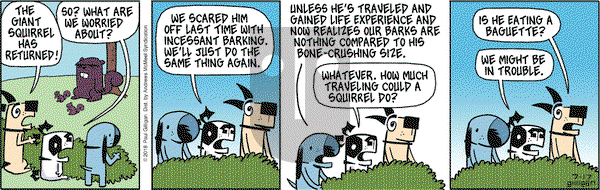 Pooch Cafe on Tuesday July 17, 2018 Comic Strip