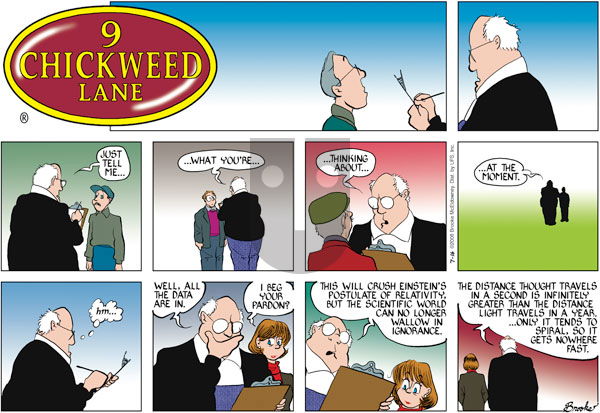 9 Chickweed Lane on Sunday July 16, 2006 Comic Strip