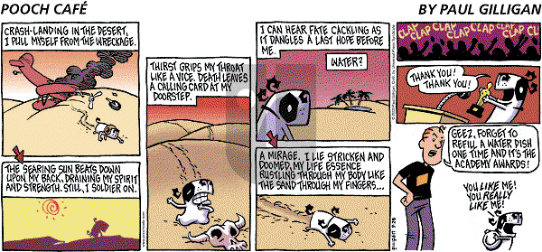 Pooch Cafe on Sunday September 28, 2003 Comic Strip
