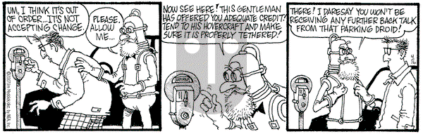 Monty on Monday April 16, 2007 Comic Strip