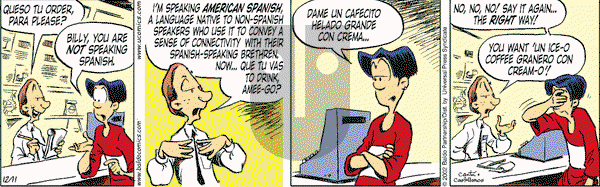 Baldo on Wednesday December 11, 2002 Comic Strip