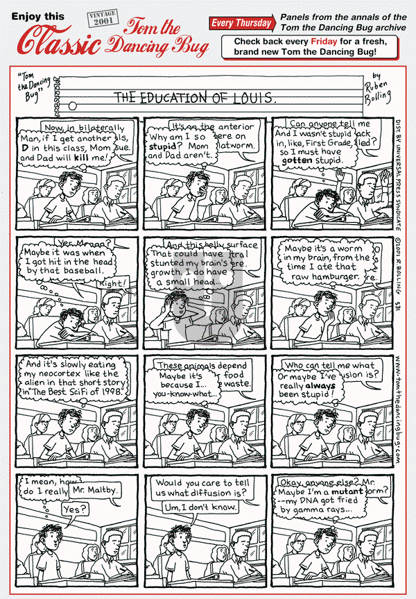 Tom the Dancing Bug on Thursday November 9, 2017 Comic Strip